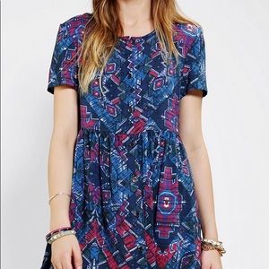 MINKPINK abstract babydoll dress
